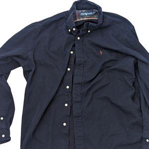Polo Ralph Lauren XL Long Sleeve Button Up Blue Men Oxford shirt